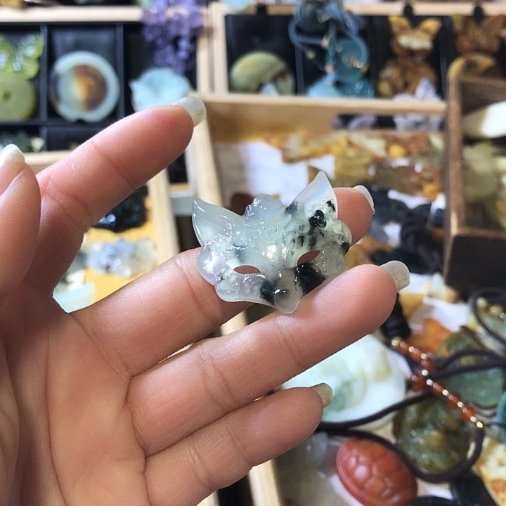 岫玉未镶嵌岫玉挂件