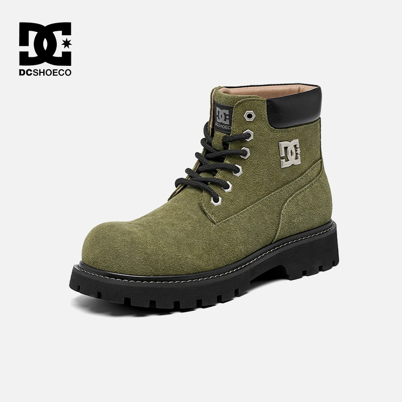 DCSHOES LUMOS EDGE 马丁靴男款2025新款户外厚底男士增高机车靴