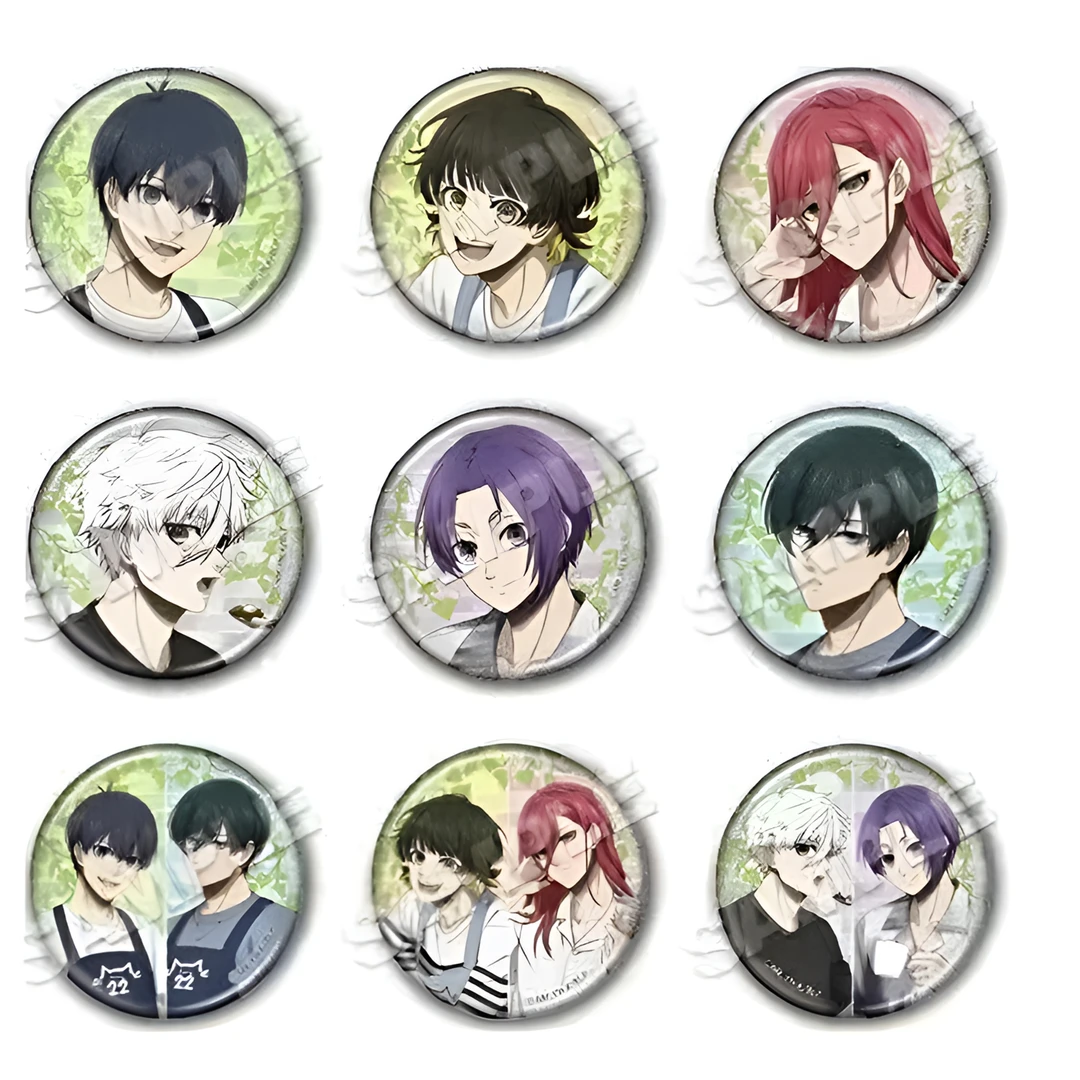 正版日谷【蓝锁】蓝色监狱咖喱22curry联动店员风吧唧徽章（直播代拆