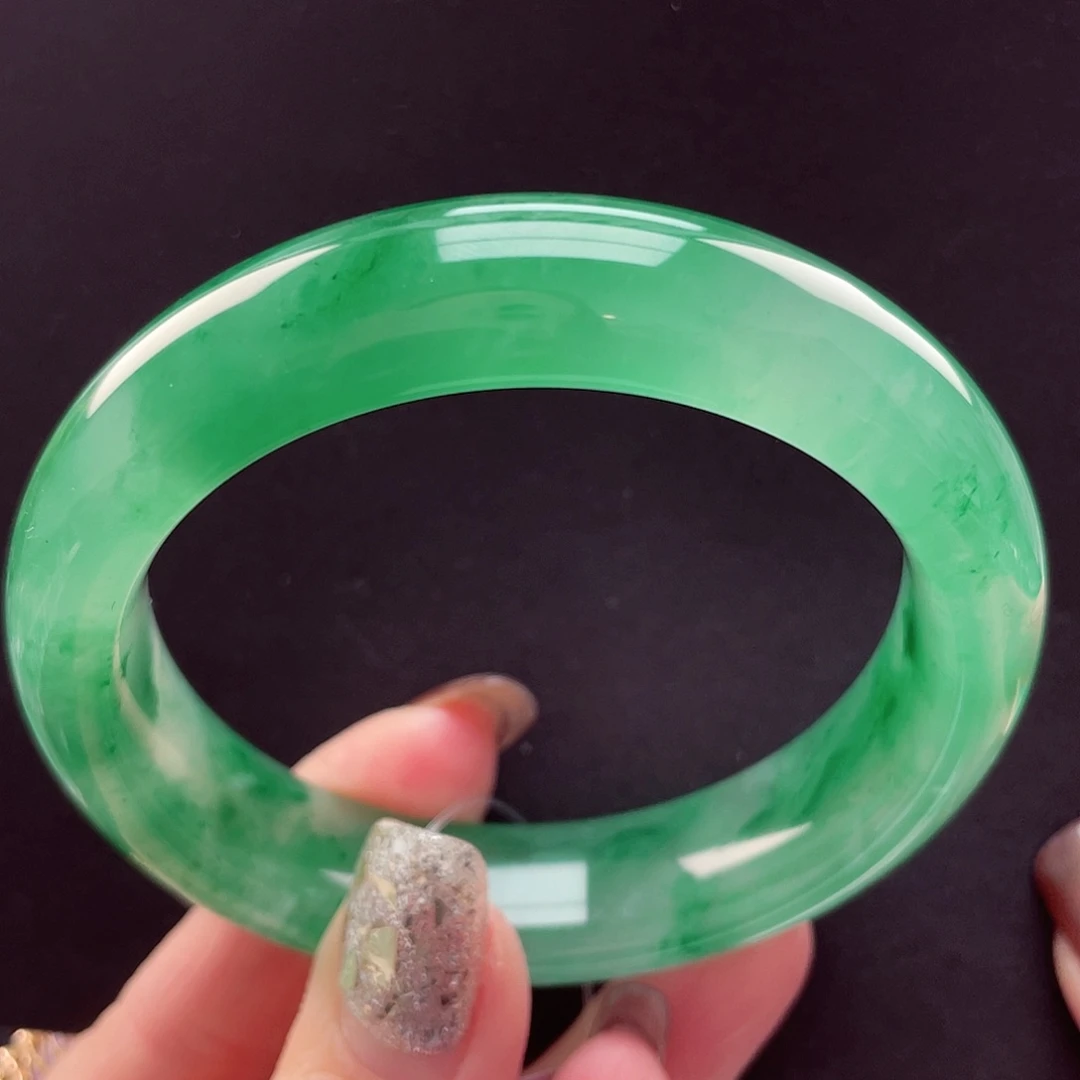 石英质玉未镶嵌手镯56-57
