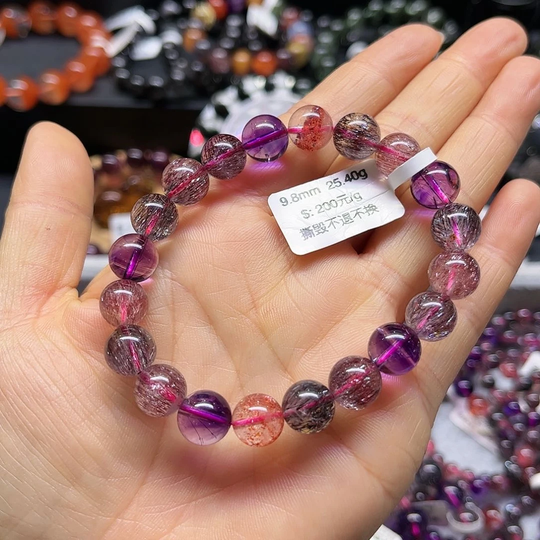 水晶手链未镶嵌?****天然水晶