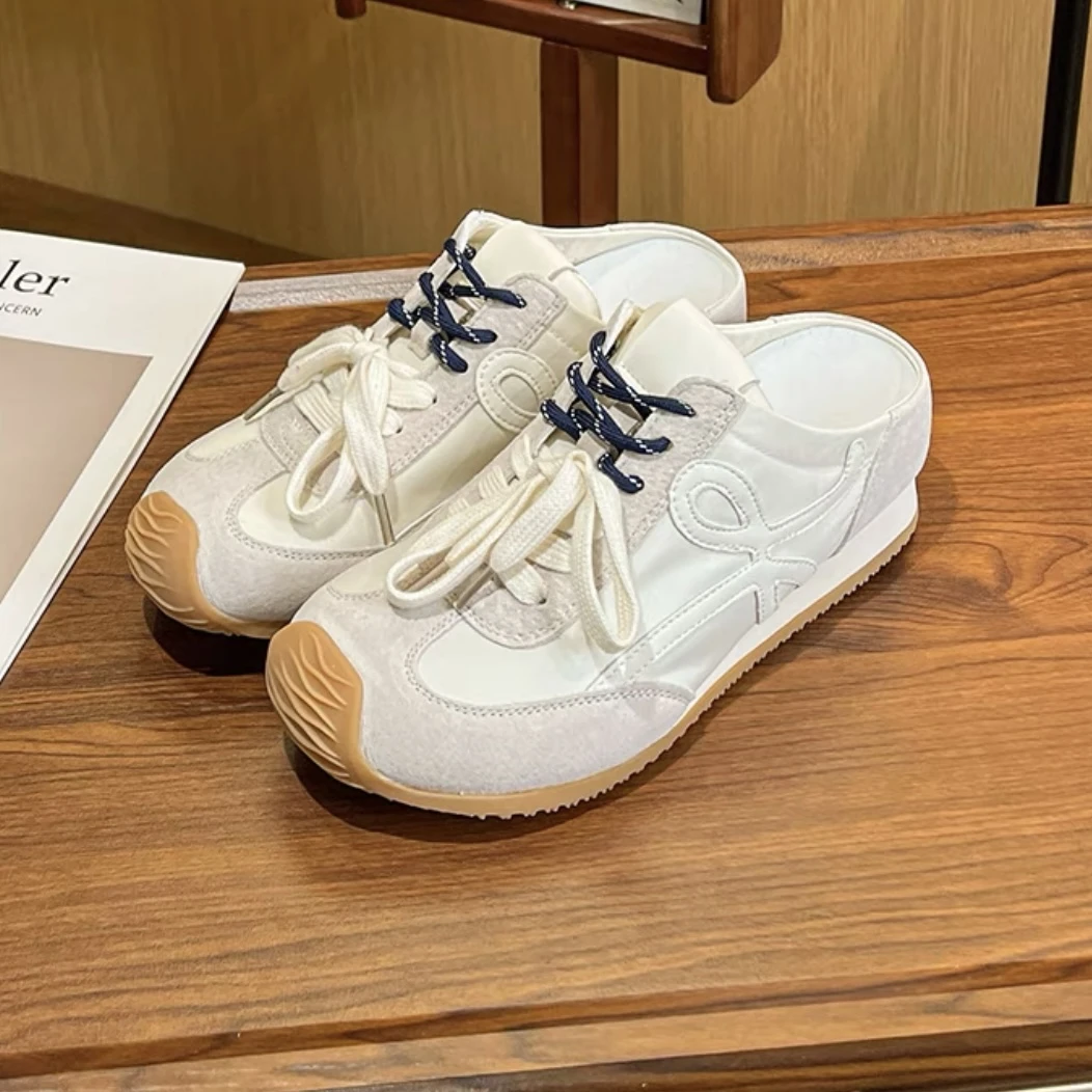 【好物分享】包头拖鞋女夏外穿2025新款复古厚底凉拖德训鞋女