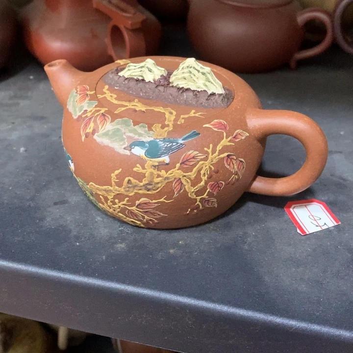 紫砂茶壶原矿手工12
