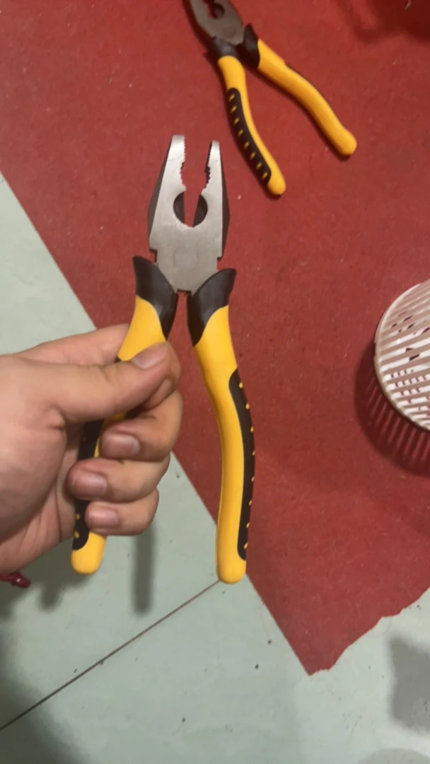 电动摩托车维修专用电工钢丝钳断线平口钳