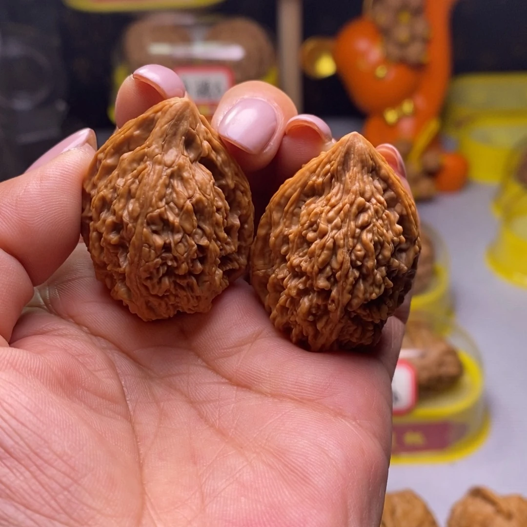 把件文玩核桃010塔尖31尺全品