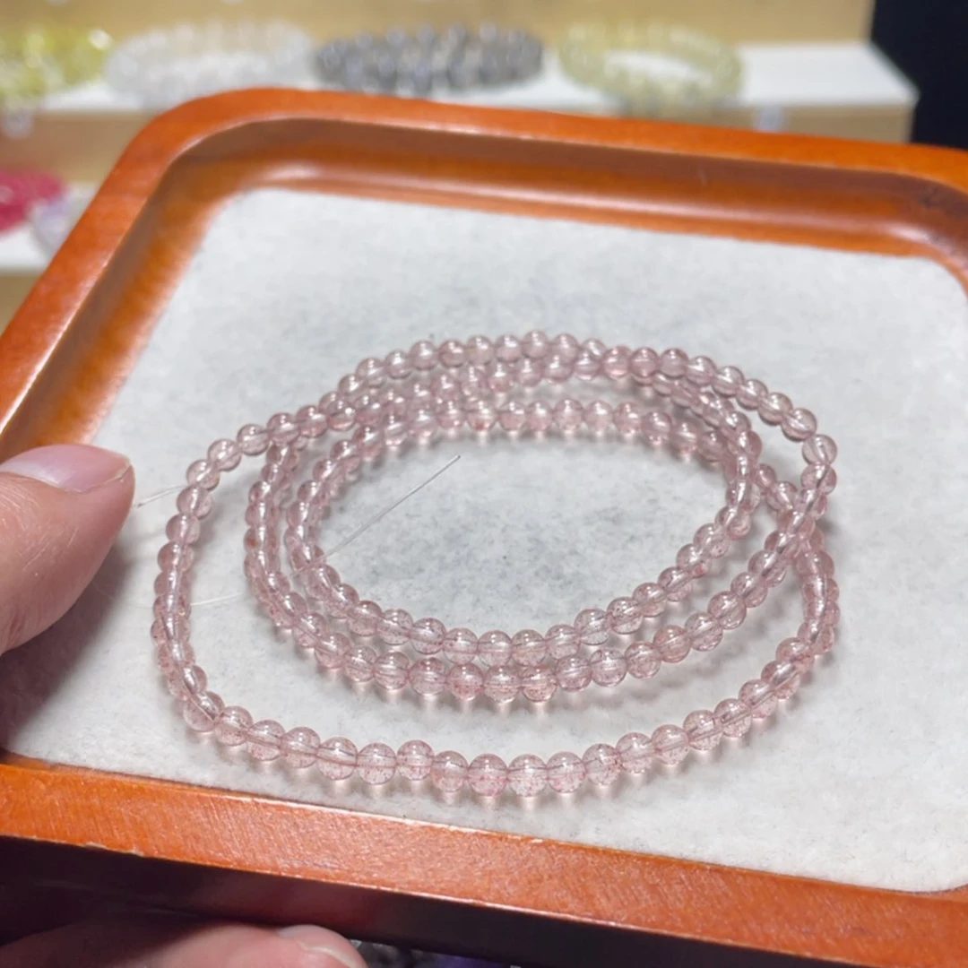 【闪购商品】水晶手链银S800镀金镶嵌米*