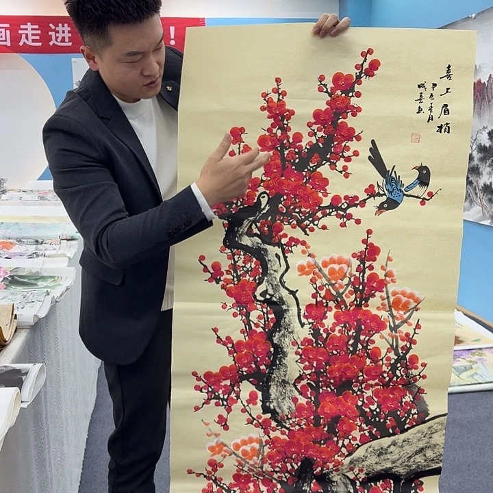 国画手绘国画作品
