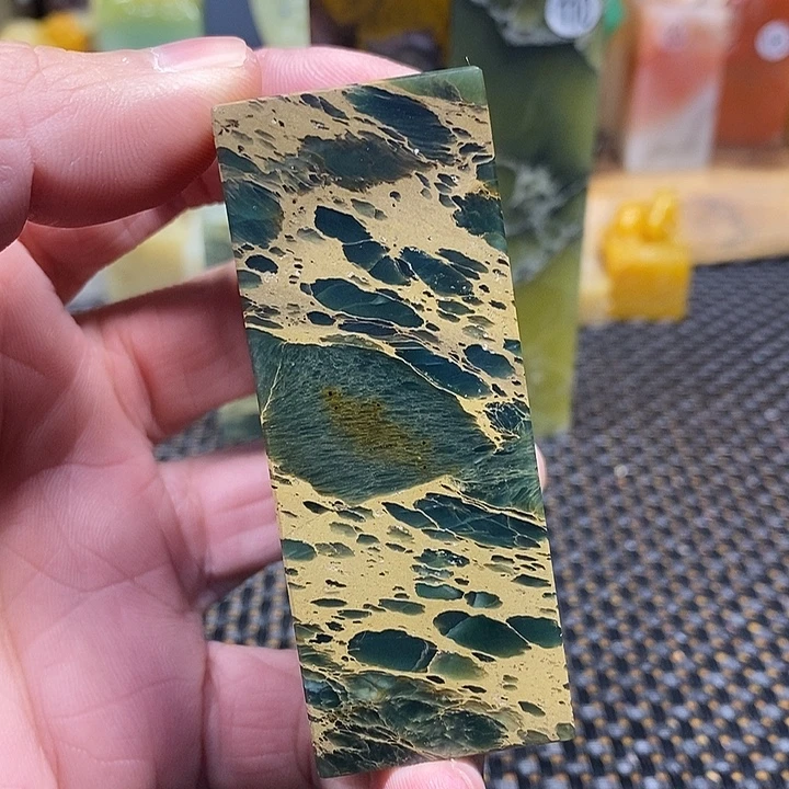 印石昌化石雅安金丝绿