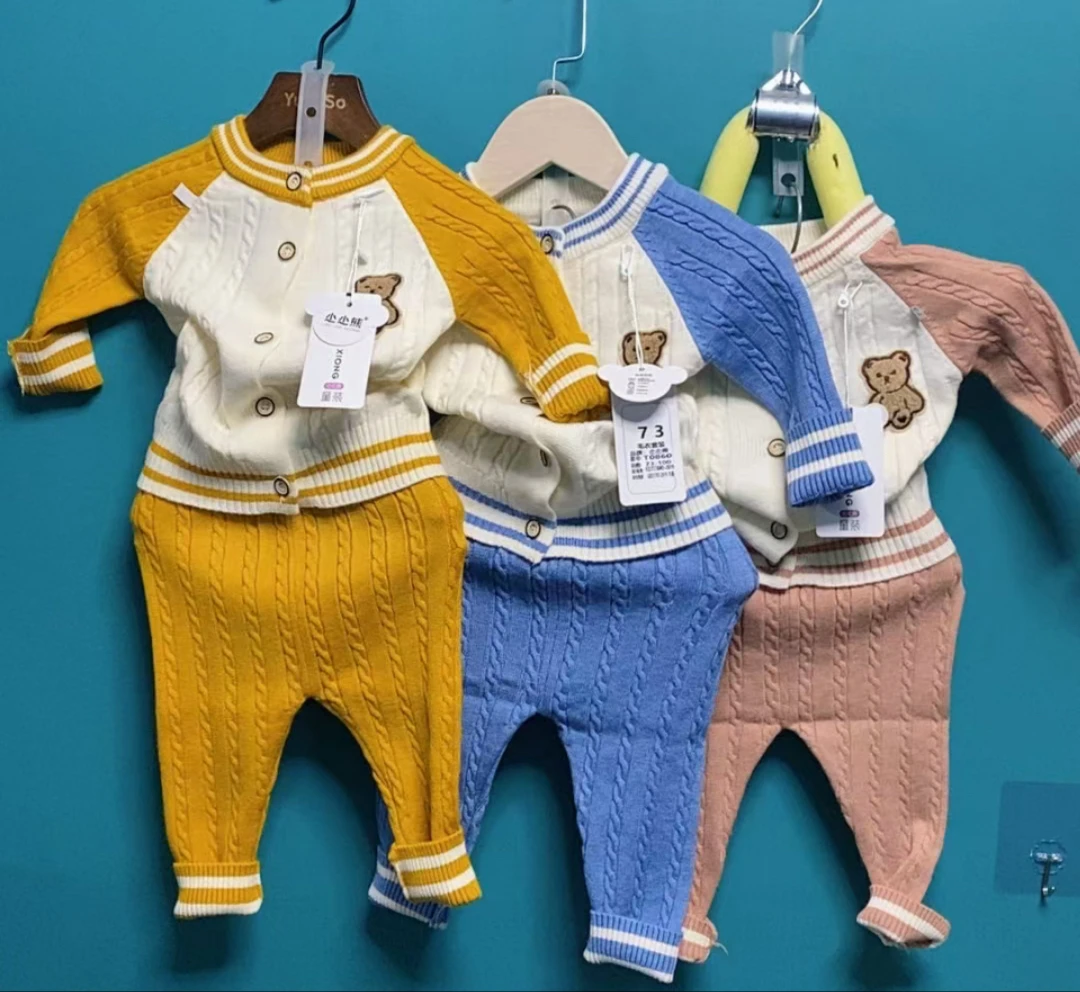 儿童男女两件套可爱衣服