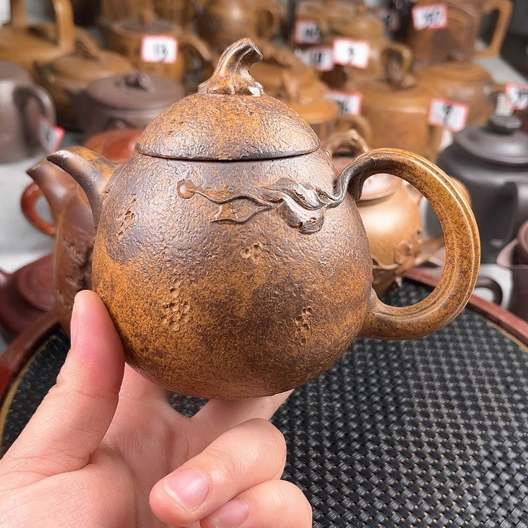 紫泥茶壶宜兴紫砂