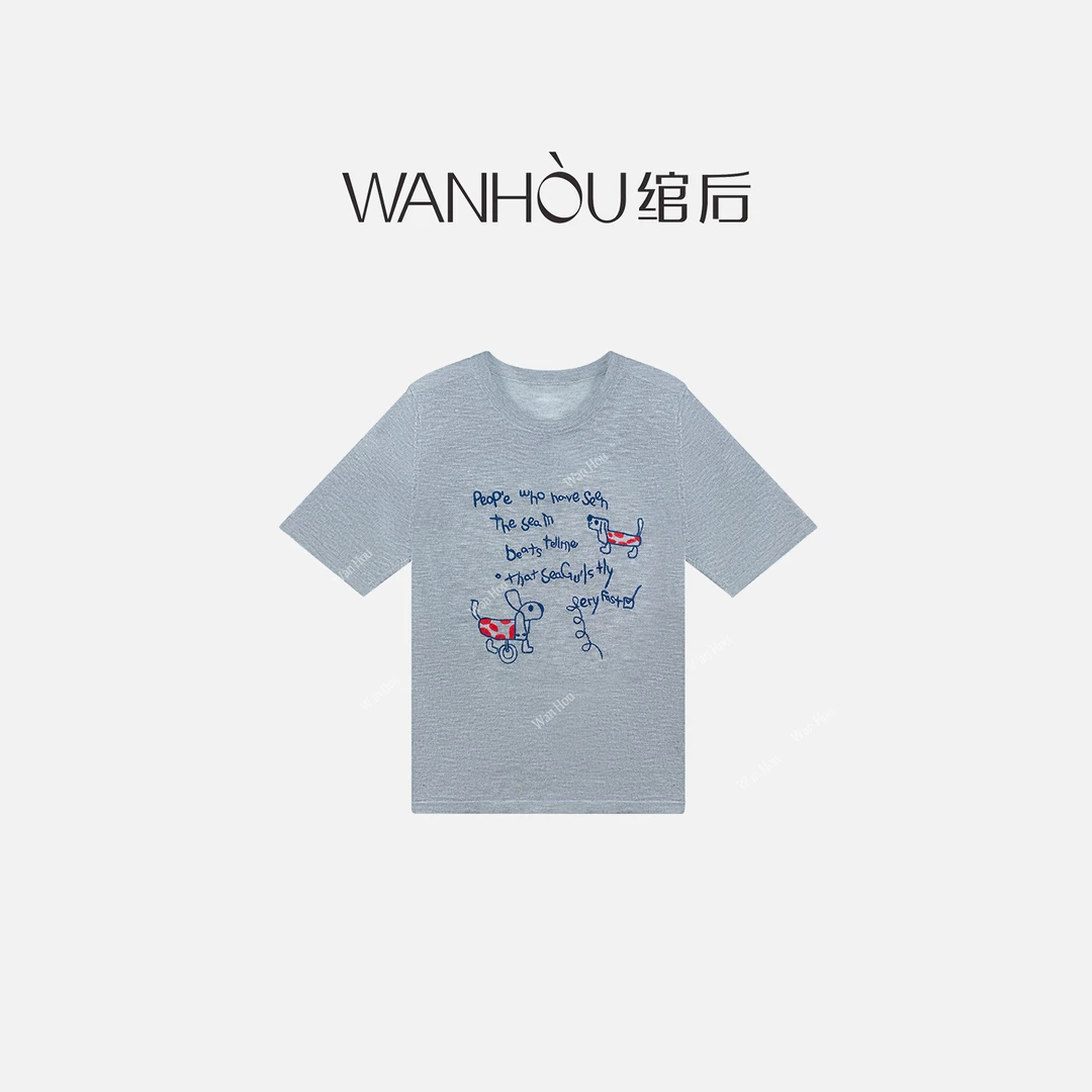 【C2638】#WH-设计师款时尚百搭简约休闲女装针织XF