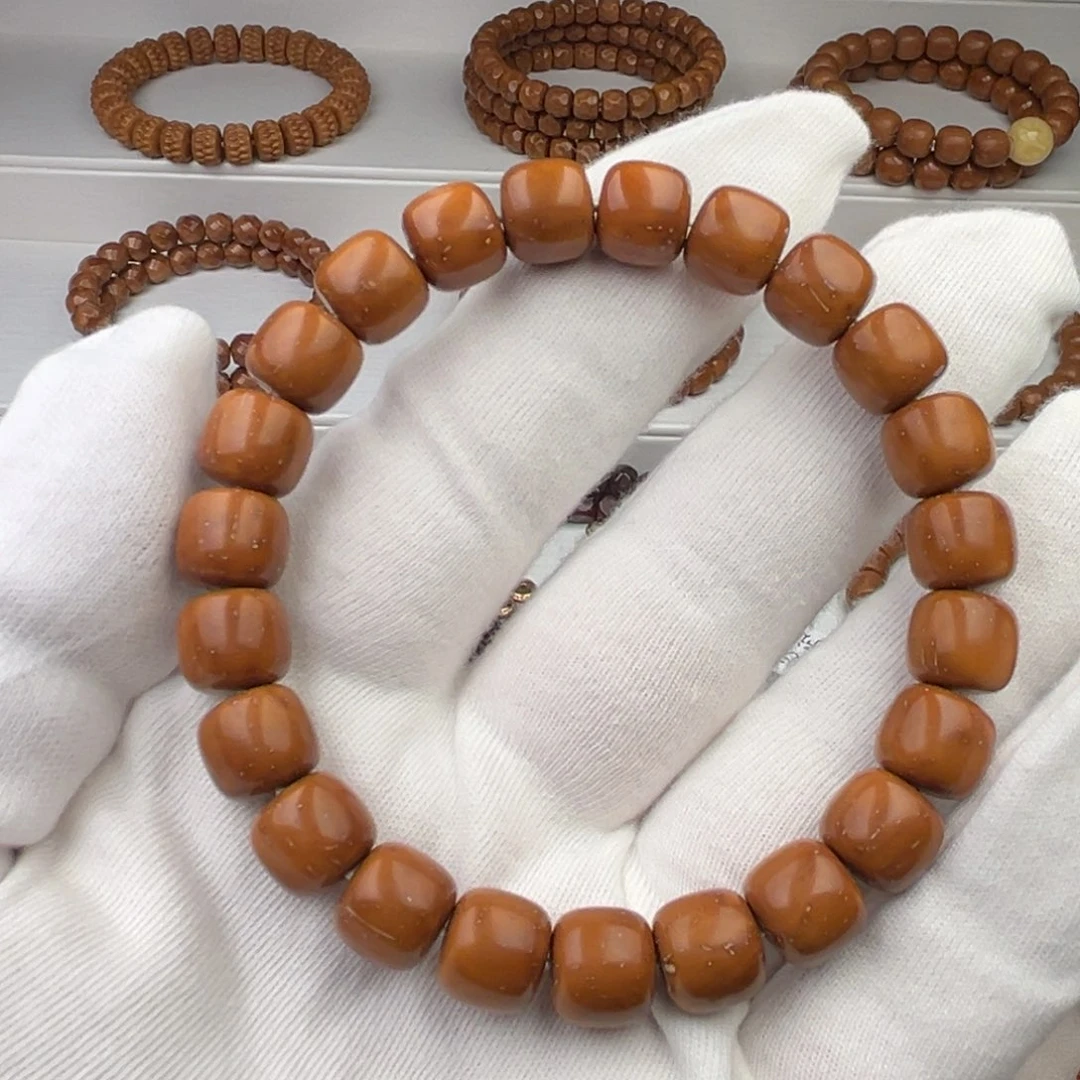 紫金鼠手串卡10.5实心鼠老型