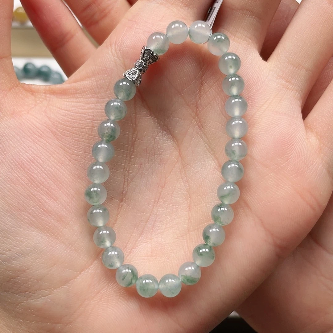 未镶嵌手串翡翠卡6