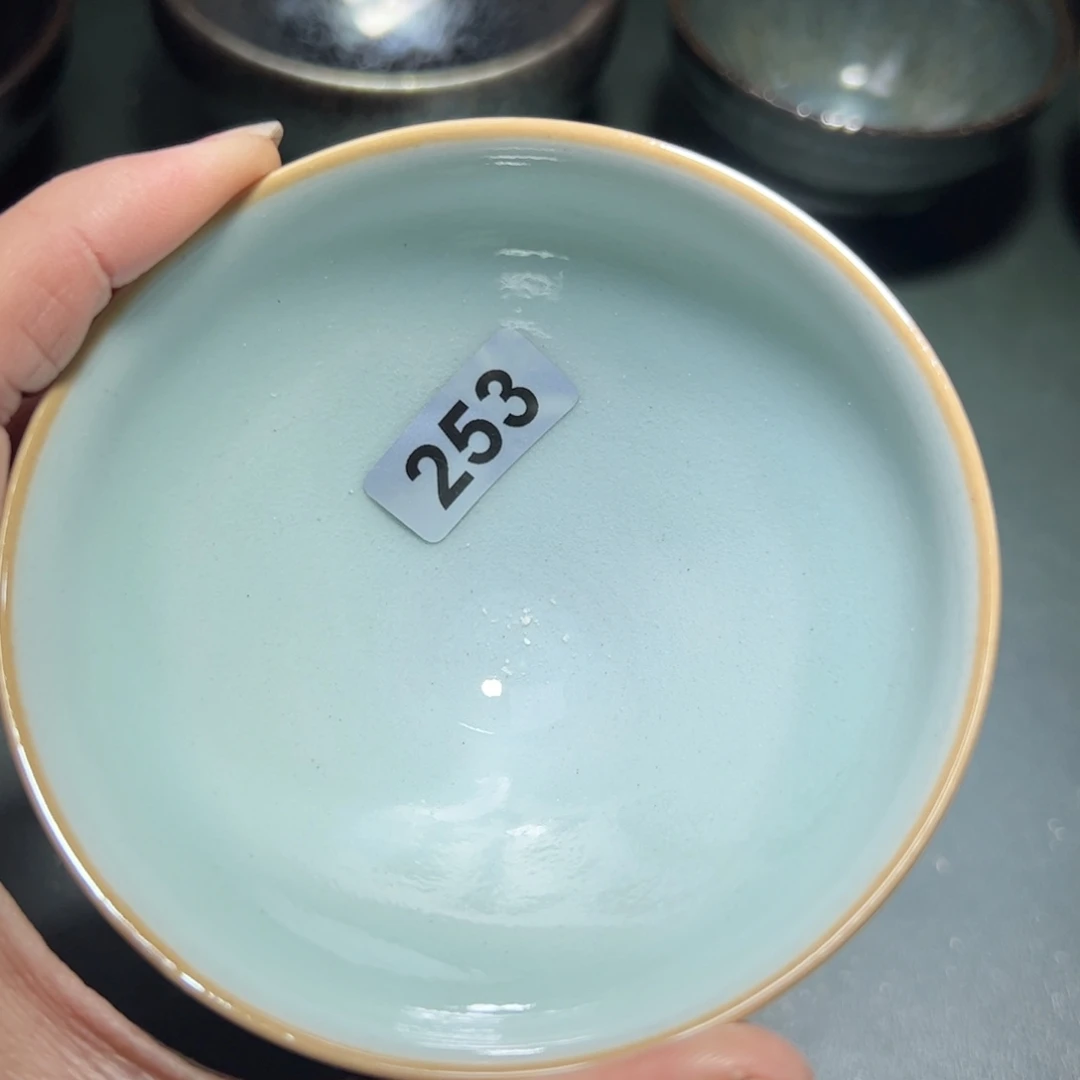 茶盏全手工原矿原釉建盏