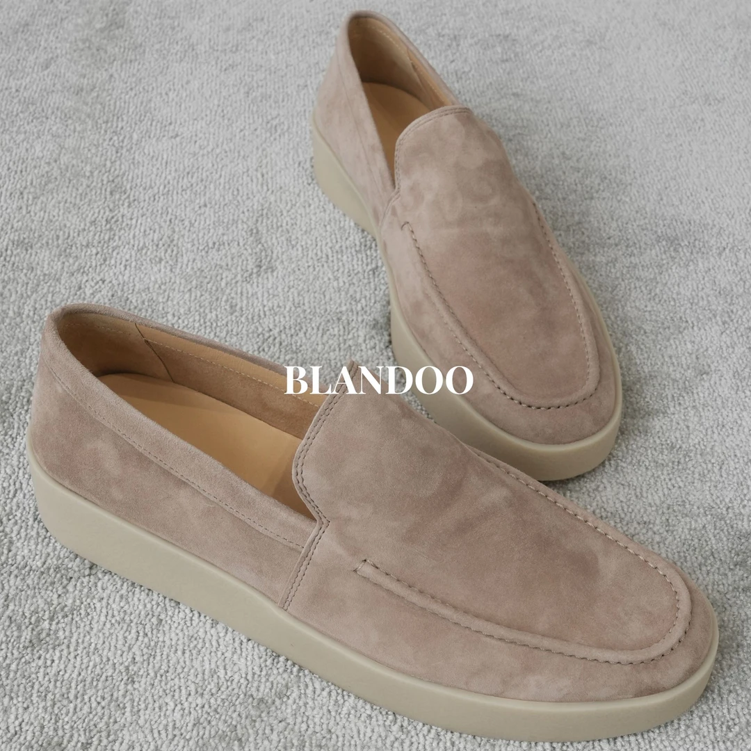 BLANDOO “经典渔夫鞋” 男士轻便舒适柔软一脚蹬渔夫鞋6BD509