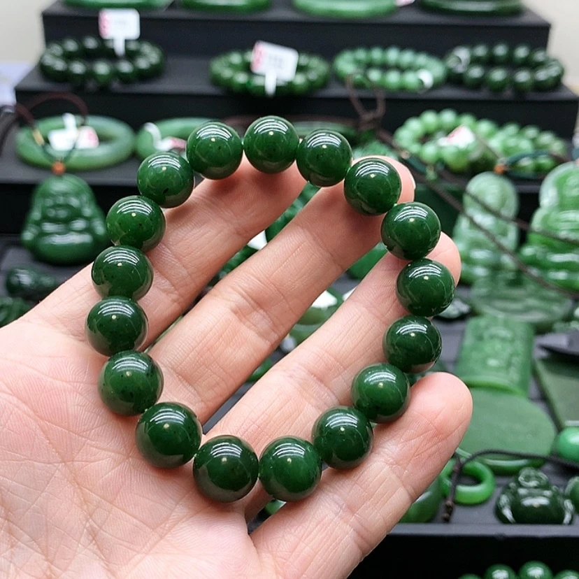 【闪购商品】和田玉（碧玉）手链未镶嵌