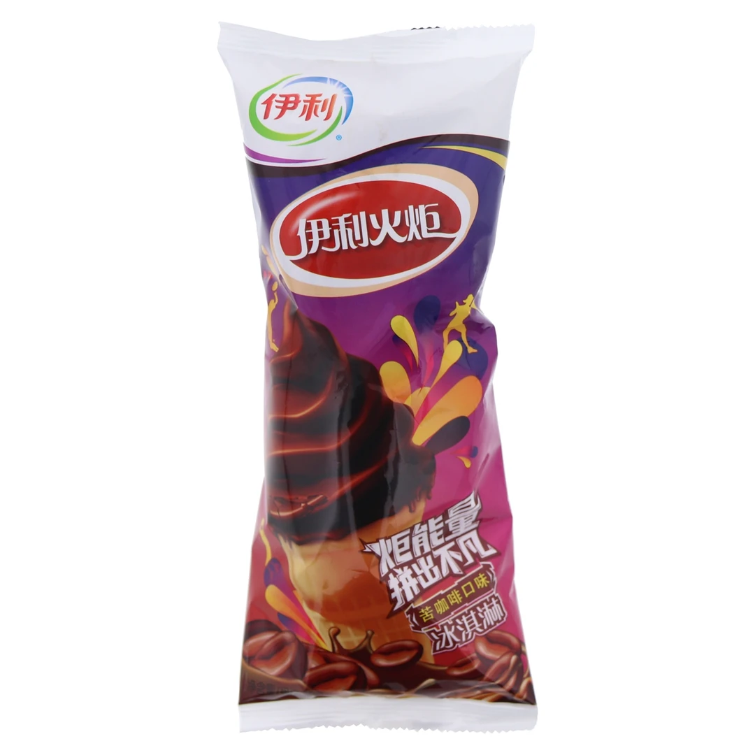 【3支】伊利火炬冰淇淋苦咖啡口味 80g雪糕同城配