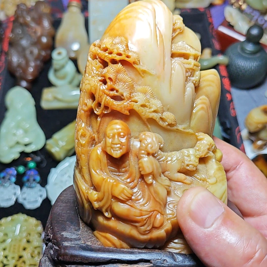 软玉未镶嵌颈饰奈****婆