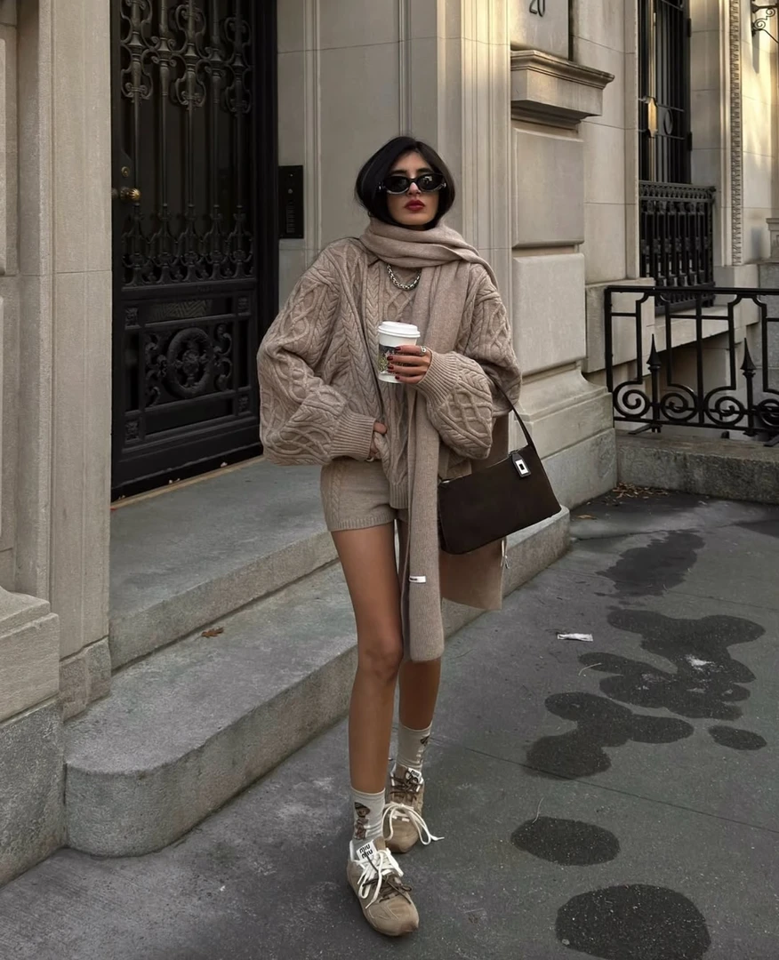 12.26日发对应衣架编码拍！费尔岛毛衣外套软糯慵懒风加厚秋冬