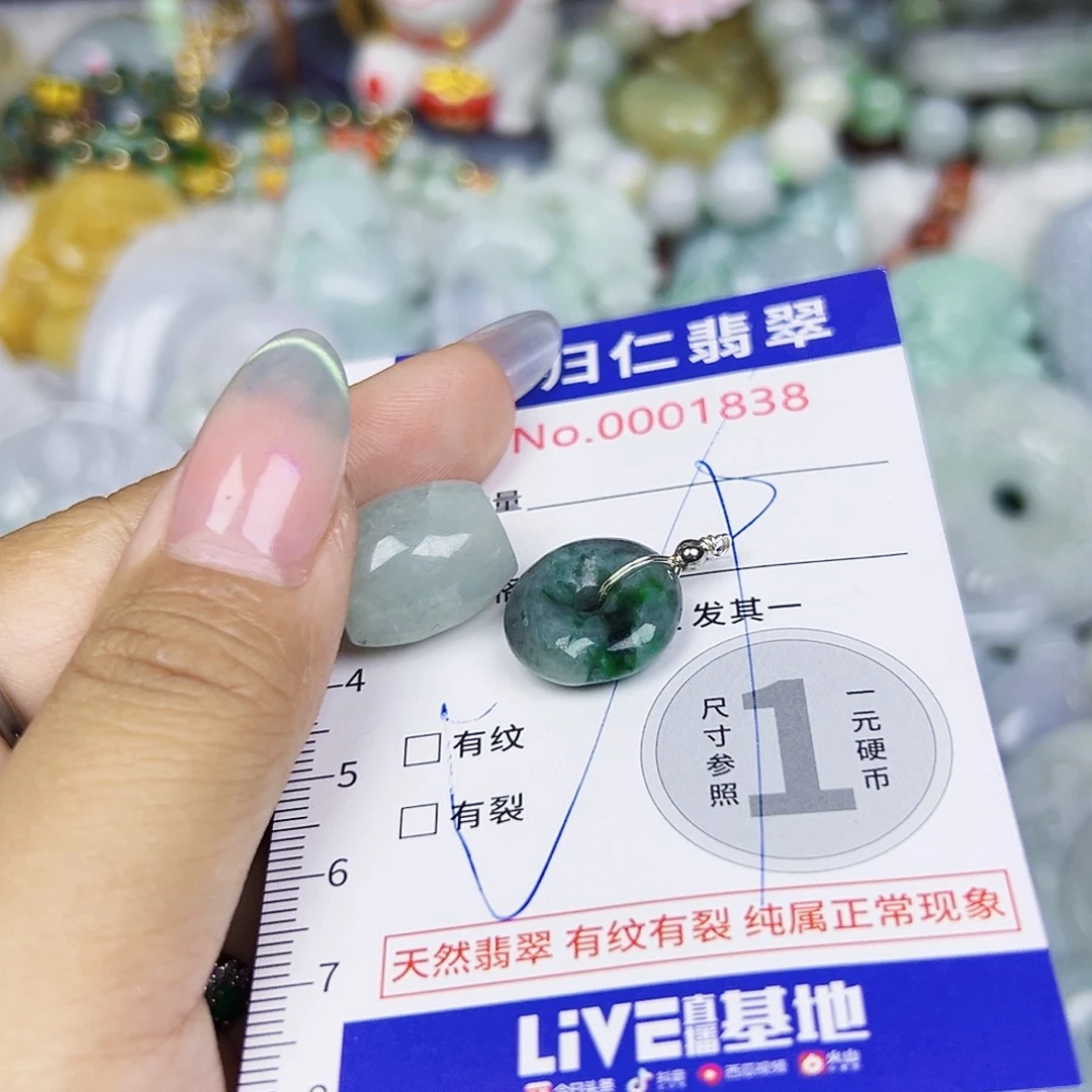 翡翠未镶嵌颈饰11111