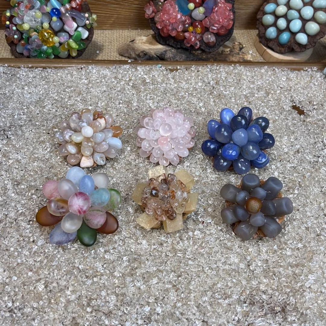松塔干花摆件永生花