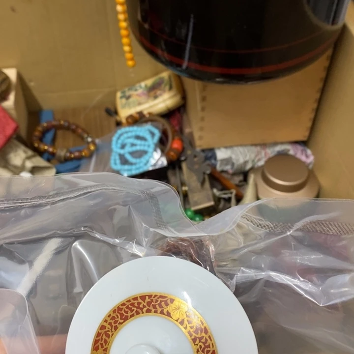 瓷片哈哈中古工艺品一件