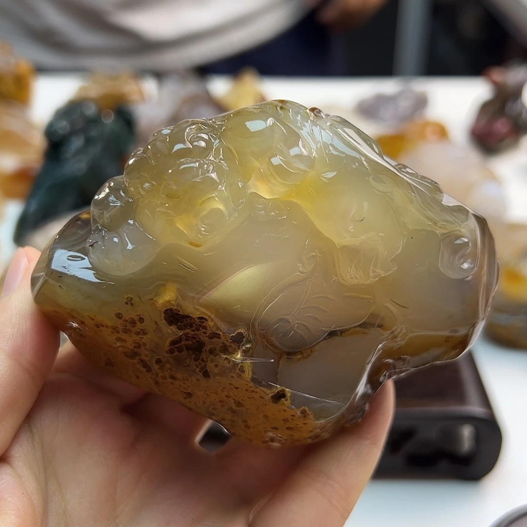 玛瑙/玉髓未镶嵌颈饰