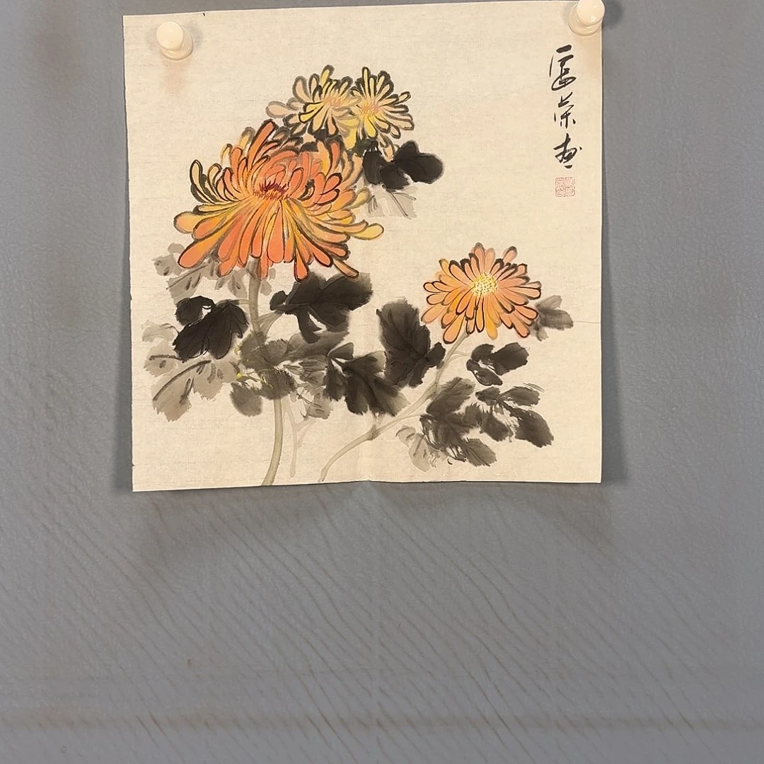 国画283 牡丹一如你初来乍
