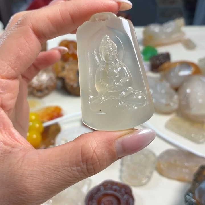 未镶嵌吊坠(不含链)玛瑙/玉髓