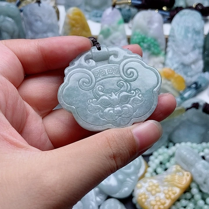 吊坠(不含链)未镶嵌翡翠1
