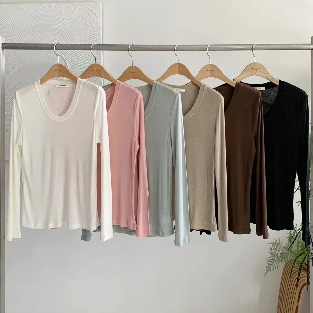 泡菜纸片人6色打底衫（no退换，看好下单）