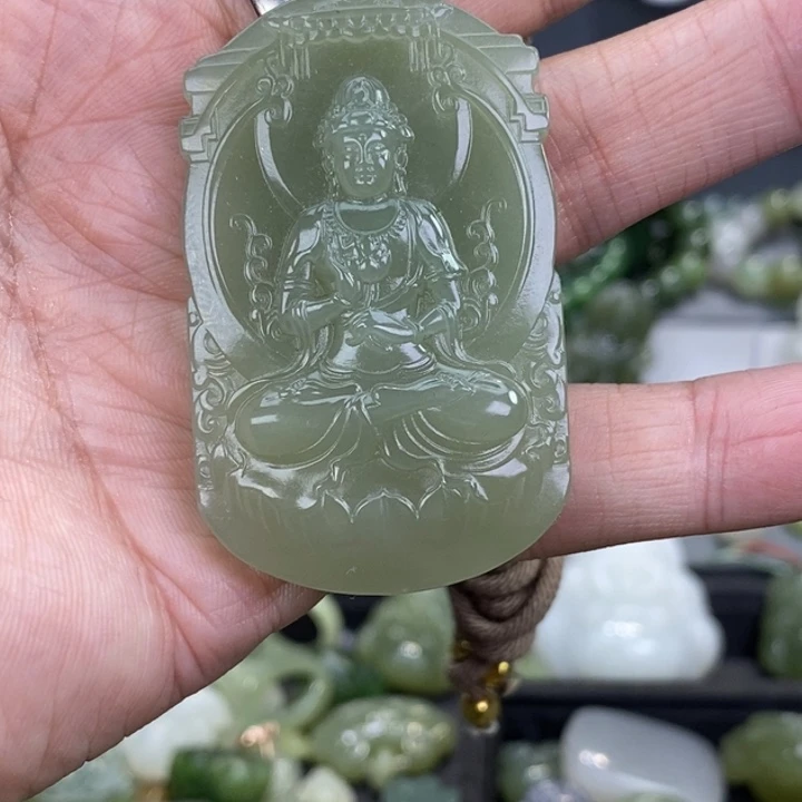 和田玉颈饰未镶嵌