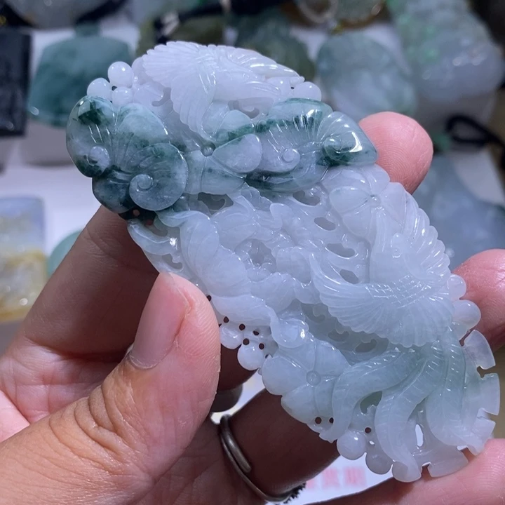 【闪购商品】颈饰未镶嵌翡翠凤凰