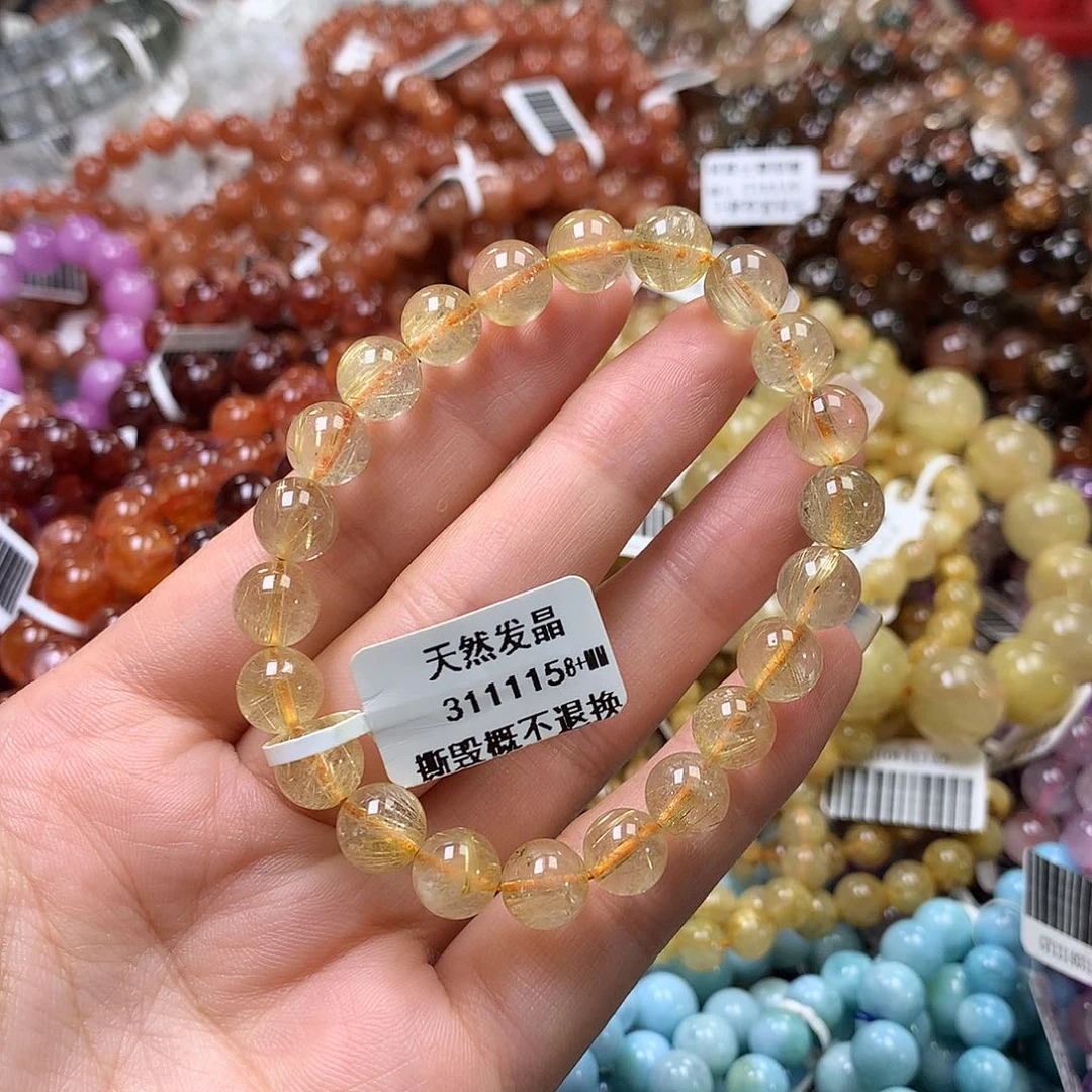 未镶嵌手链水晶，