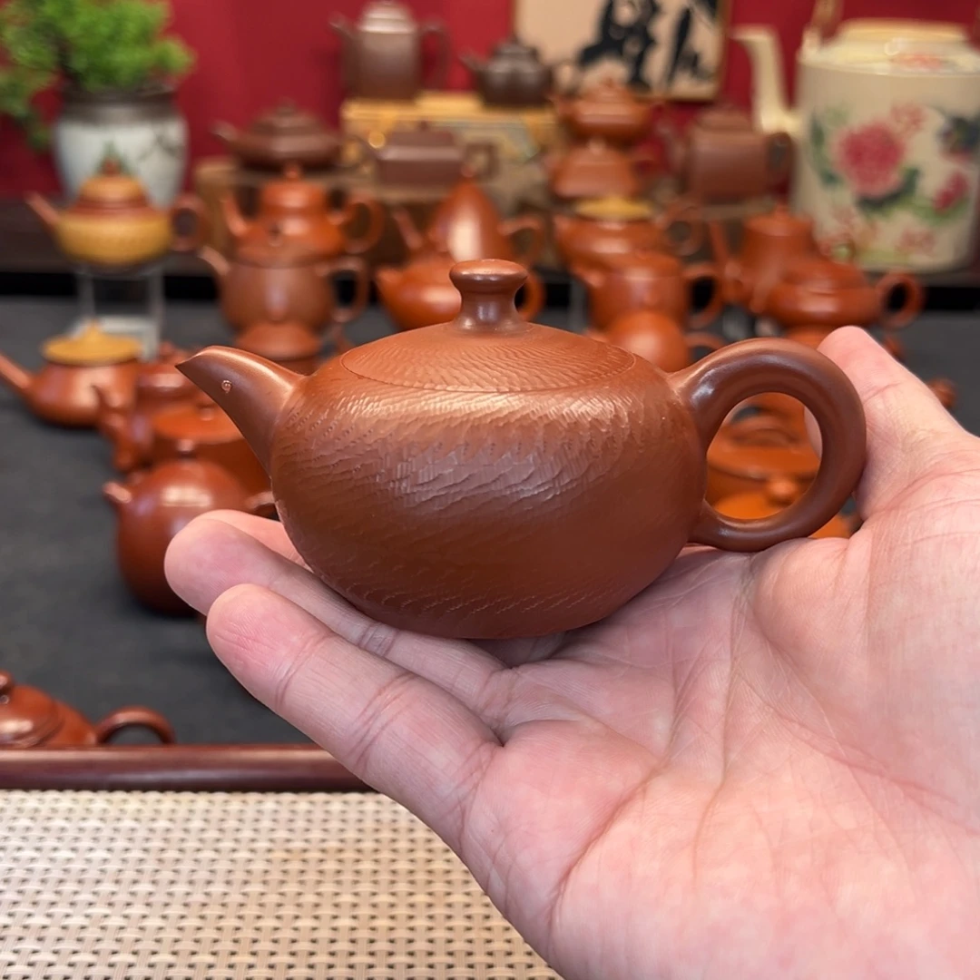 紫砂茶壶潮州手拉壶
