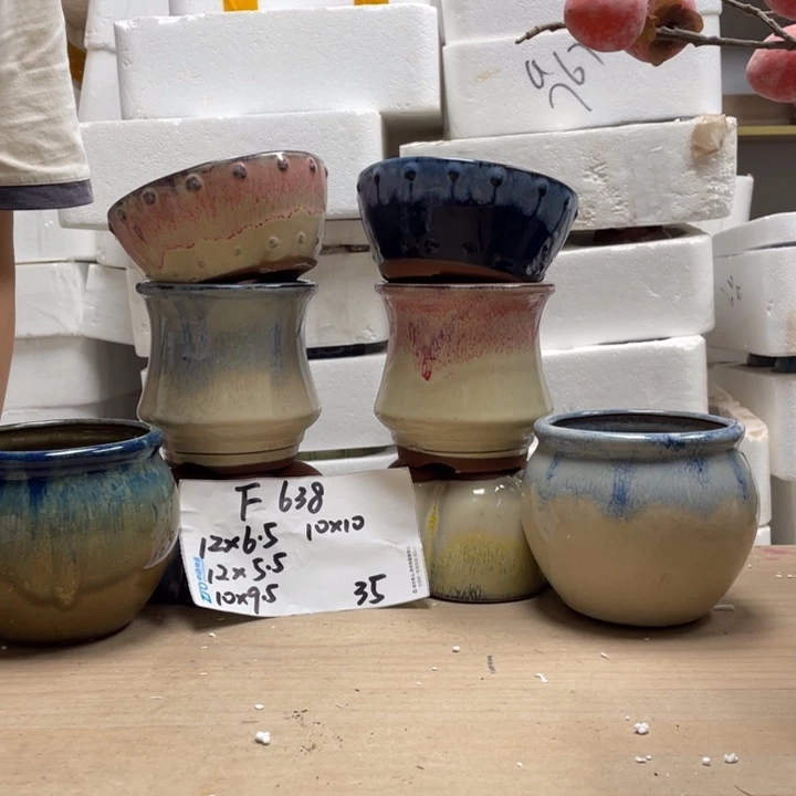 粗陶多肉花盆微瑕638