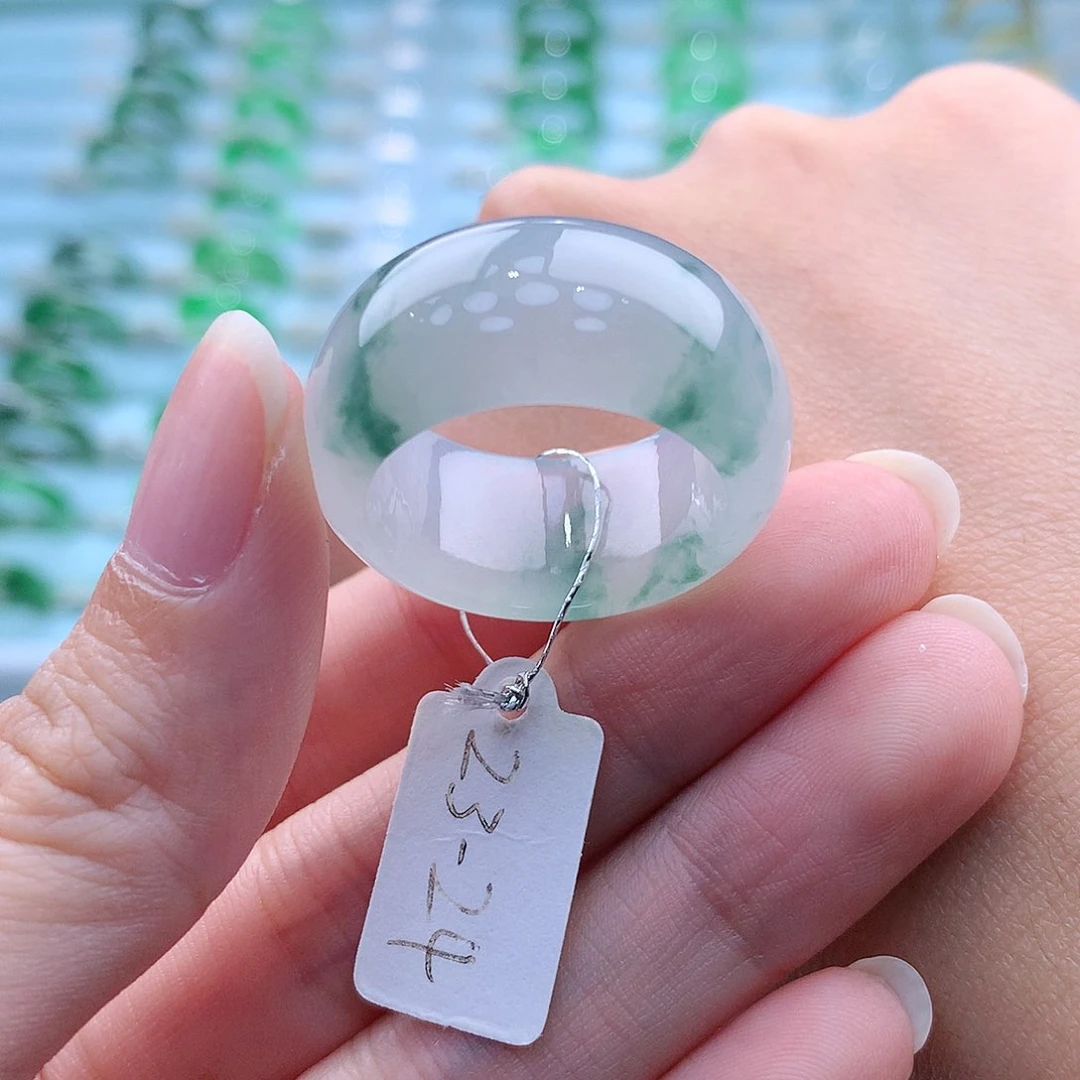 未镶嵌戒指翡翠徽***飞A货缅甸翡翠