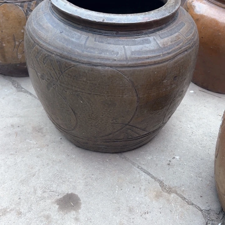 红陶人*马口窑罐子