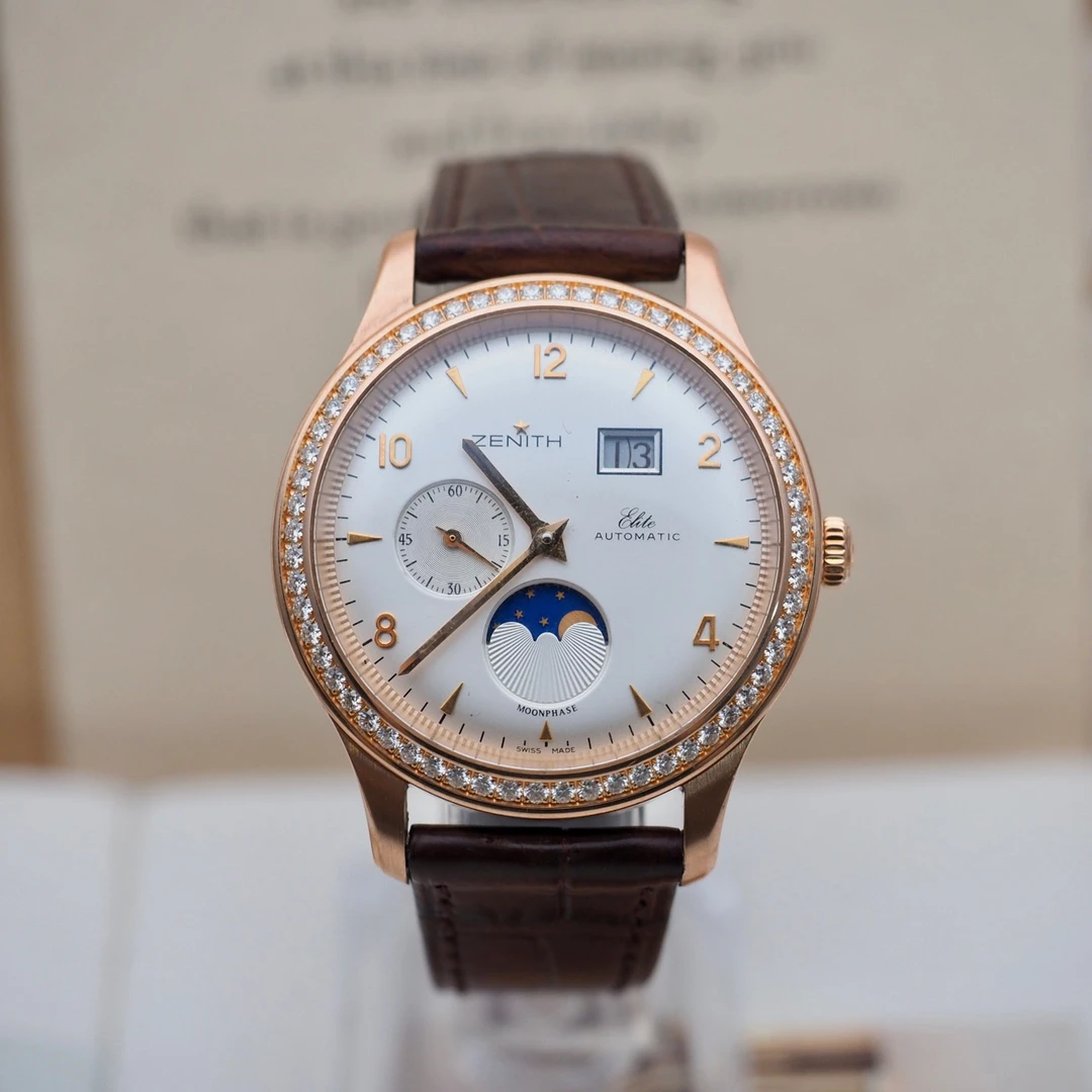95新 Zenith/真力时 18k/40mm/自动机械/13717397