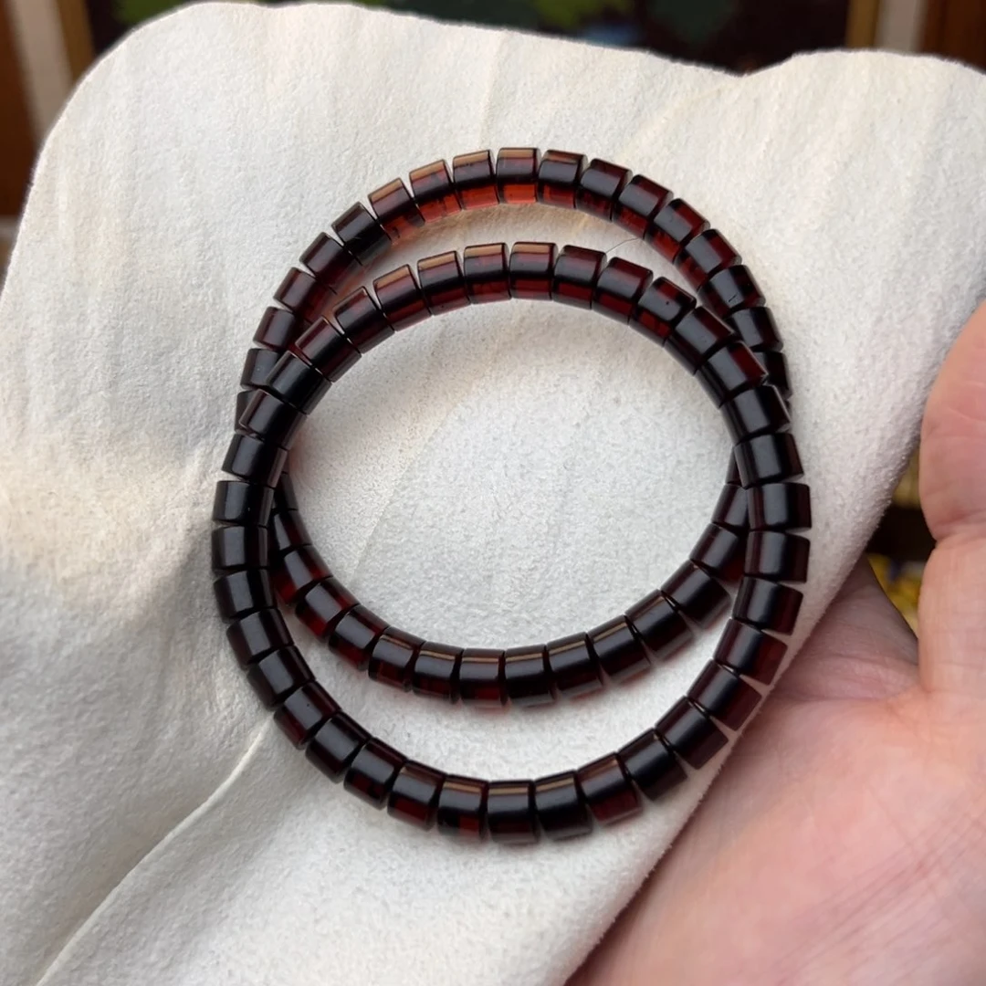 琥珀裸石未镶嵌血珀直切 多样发其一