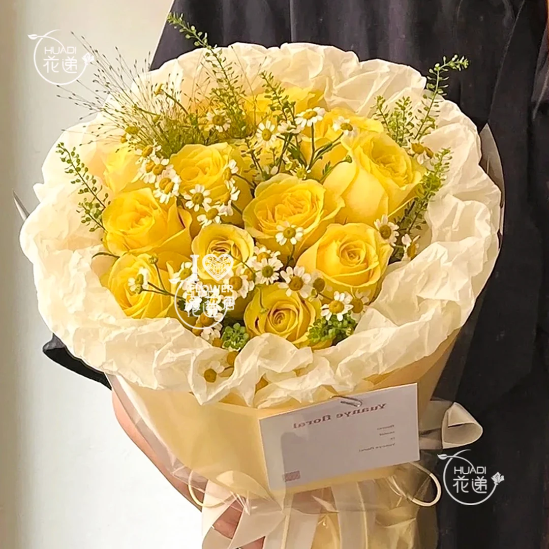 【玫瑰的故事☺】神仙姐姐鲜花小香风祝福幸运礼物送女友鲜花订购同城配送花递鲜花小时达鲜花团购