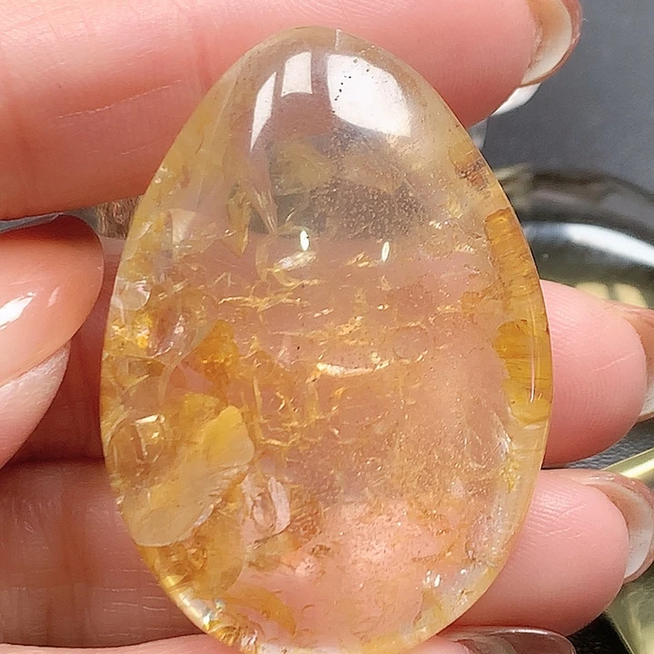 水晶吊坠(不含链)未镶嵌村*