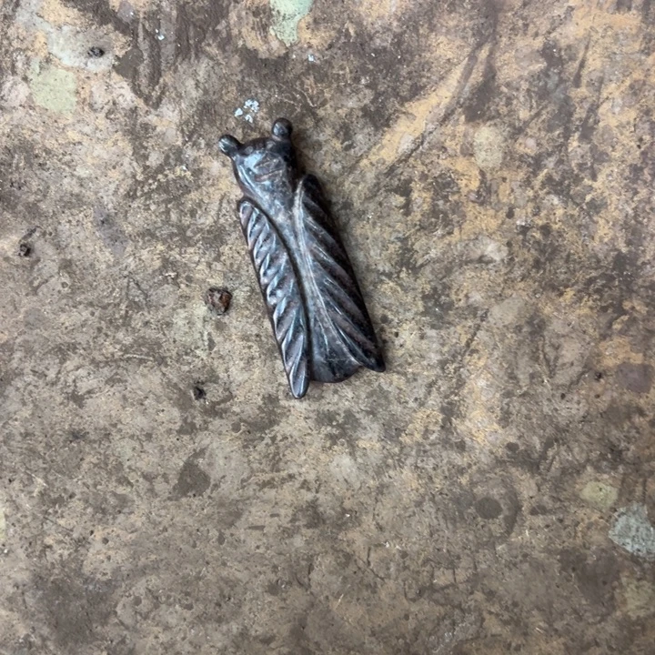 乡***化和田玉（青白玉）未镶嵌挂件