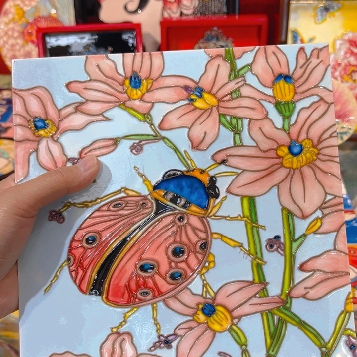 瓷片瓷板画艺术作品