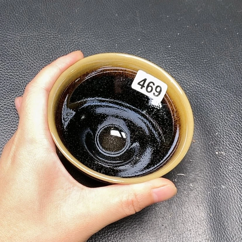 【闪购商品】茶盏全手工真建盏放漏