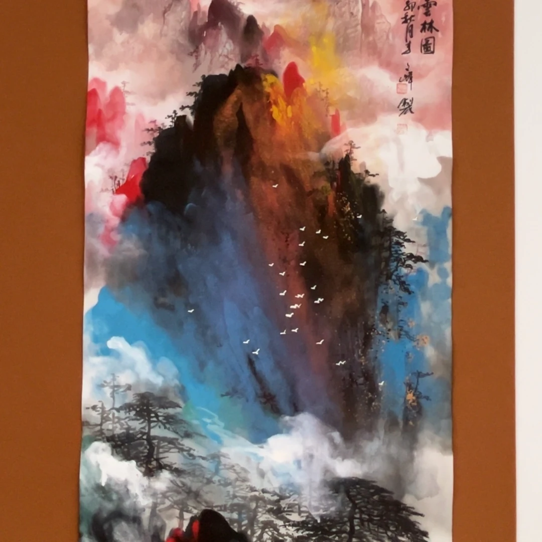 国画李文峰的作品