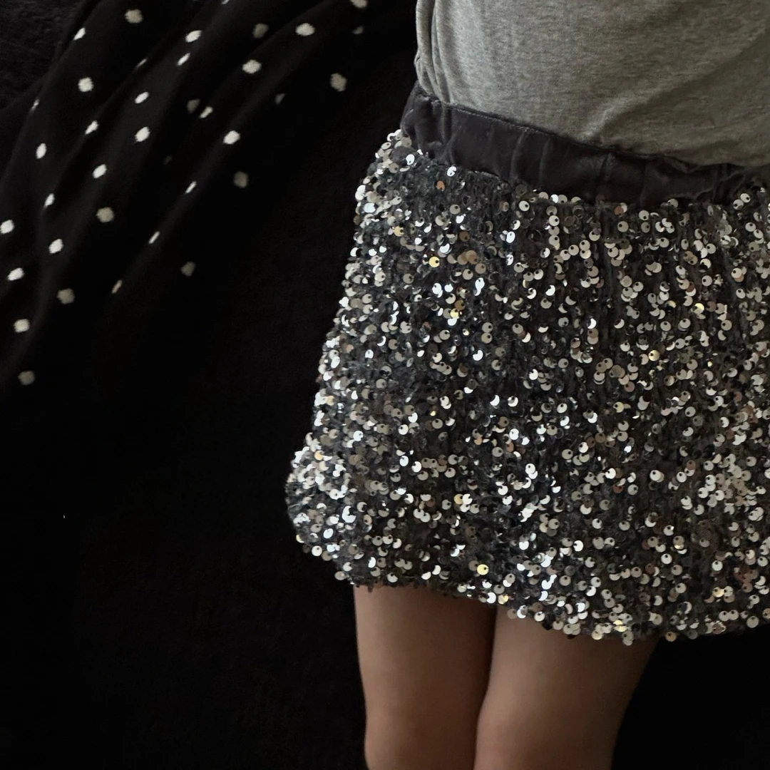 女童半身裙秋季百搭洋气时尚重工儿童亮片裙N-657037韩版裙裤
