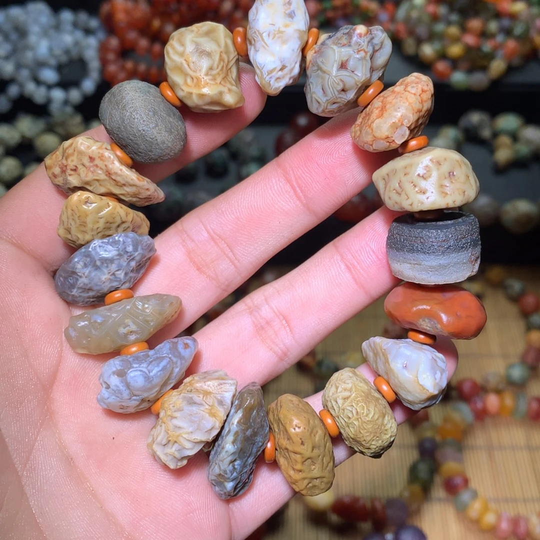 玛瑙/玉髓未镶嵌阿拉善戈壁玛瑙