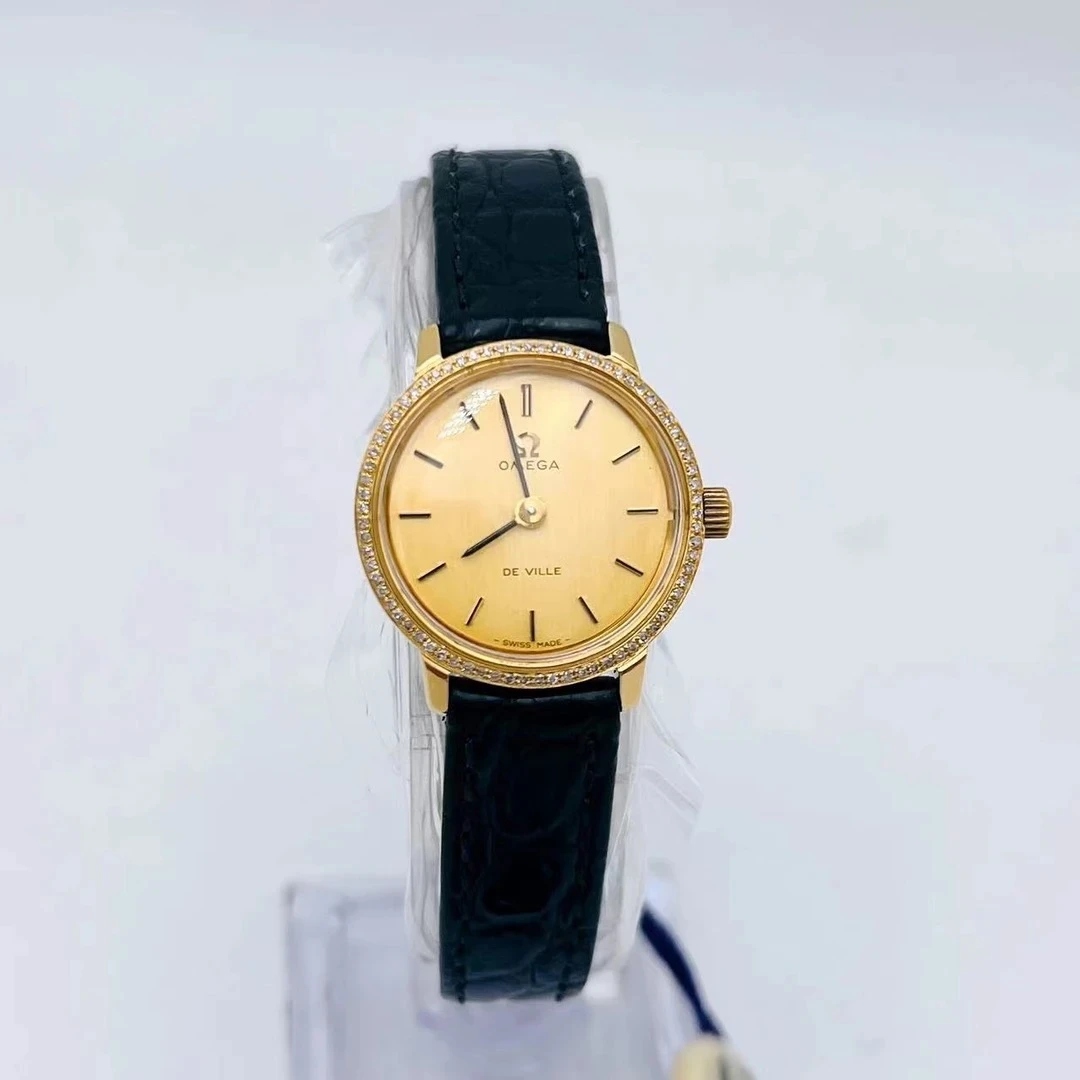 95新 Omega/欧米茄 腕表/瑞士名表 欧米茄17557手动机械瑞士名表￼