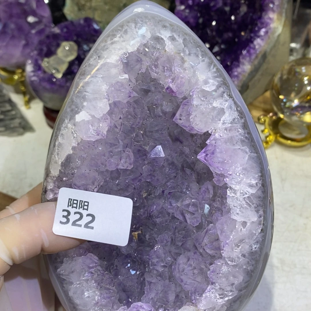 大型摆件（非配饰）紫晶未镶嵌